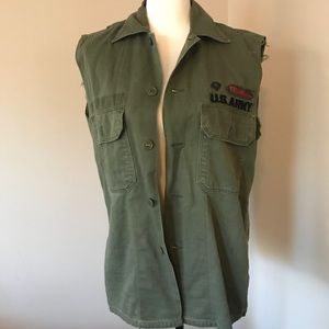 Vintage army Vest authentical